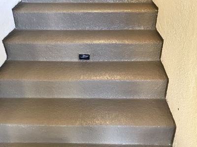 Stairs after Pli-Dek application